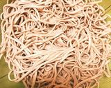 カレー蕎麦ハーブサラダチキン乗せ作り方4写真