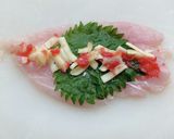 ささみの梅しそチーズ焼き☆作り方3写真