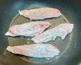 ささみの梅しそチーズ焼き☆作り方5写真