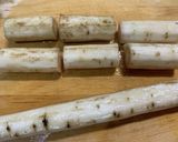 大森「鳥久」さんのゴボウ甘煮（再現）作り方1写真