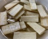 大森「鳥久」さんのゴボウ甘煮（再現）作り方2写真