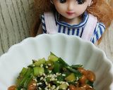 リカちゃん♡納豆ニラきゅうさっぱり和え*作り方22写真