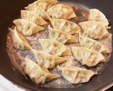 パリパリ羽付き餃子作り方6写真