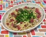 超簡単☆激うま！梅干しスープパスタ♪♪♪作り方7写真