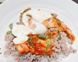 レンジでキム玉そぼろ丼　アレンジ追加！作り方3写真
