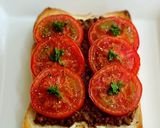 トマトが美味しい＊キーマカレーのトースト作り方5写真
