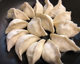 ズッキーニ卵チーズの美味しい煎包♪作り方8写真