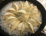 ズッキーニ卵チーズの美味しい煎包♪作り方9写真