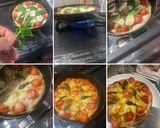 焼き茄子とモッツァレラチーズのピッツァ作り方6写真