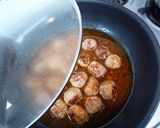 ノンフライ☆おいしい肉団子の甘酢あん作り方4写真