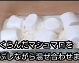 【動画レシピ】レンチン簡単♪桃ババロア風作り方2写真