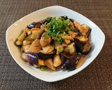 ささみと茄子の甘酢炒め作り方9写真