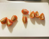 夏の旬野菜！トマトと鯖缶のマリネ作り方1写真