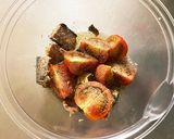 夏の旬野菜！トマトと鯖缶のマリネ作り方3写真