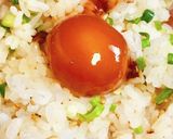 卵黄の醤油漬けのおにぎり作り方2写真
