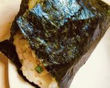卵黄の醤油漬けのおにぎり作り方3写真
