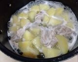 じゃがいもと豚肉の煮物(粉吹き風に)作り方5写真