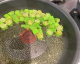 カレー味のオクラフライ作り方5写真