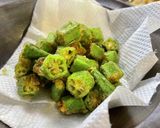 カレー味のオクラフライ作り方7写真