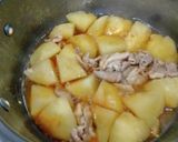 じゃがいもと豚肉の煮物(粉吹き風に)作り方8写真