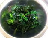 菜の花とワカメのお惣菜サラダ♪作り方1写真