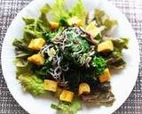 菜の花とワカメのお惣菜サラダ♪作り方2写真