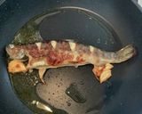 岩魚ときのこのアクアパッツァ作り方4写真