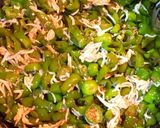 甘長と釜あげしらすのゴマ油炒め作り方8写真