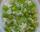 甘長と釜あげしらすのゴマ油炒め作り方9写真
