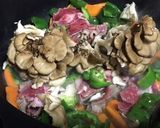 牛肉・ピーマン・舞茸・人参・豆腐旨旨炒め作り方4写真