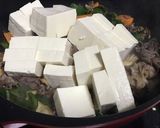 牛肉・ピーマン・舞茸・人参・豆腐旨旨炒め作り方6写真