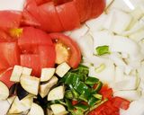 レンジ~豚肉入りチーズミネストローネ!作り方5写真