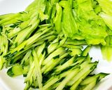 サラダうどん〜家にあるもので簡単に^^作り方3写真