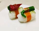 ベジート巻き 野菜のお寿司 万願寺唐辛子作り方5写真