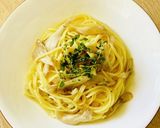 舞茸とレモンタイムのオイルパスタ作り方5写真