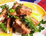 超簡単♡スペアリブのハーブ焼き作り方5写真