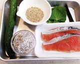 ゴマ香る♪鮭ちらし作り方1写真