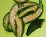 ベジート巻き 野菜のお寿司 オクラ作り方2写真
