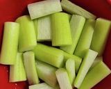 といもがらのお煮しめ＆酢の物作り方4写真