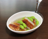 焼きちくわと枝豆のおひたし作り方6写真