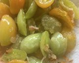 青トマトの精進揚げ作り方4写真
