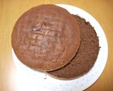 ラム酒香る 洋梨ケーキ ココアスポンジ　作り方10写真