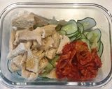 とりむね肉とキムチときゅうりの和物作り方3写真