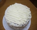 ラム酒香る 洋梨ケーキ ココアスポンジ　作り方13写真
