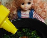 リカちゃん♡甘酸っ*梅肉 蜂蜜モロヘイヤ作り方12写真