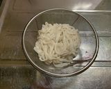 さば水煮缶の丸ごとぶっかけ麺作り方1写真