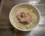 さば水煮缶の丸ごとぶっかけ麺作り方5写真