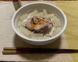 さば水煮缶の丸ごとぶっかけ麺作り方7写真