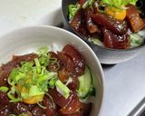 カツオのユッケ丼作り方7写真