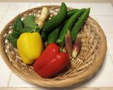 フリフリするだけ。夏野菜の浅漬け風サラダ作り方1写真